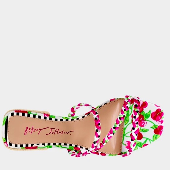 Betsey Johnson Shoes - New Betsey Johnson Grovee Braided Dress Sandals